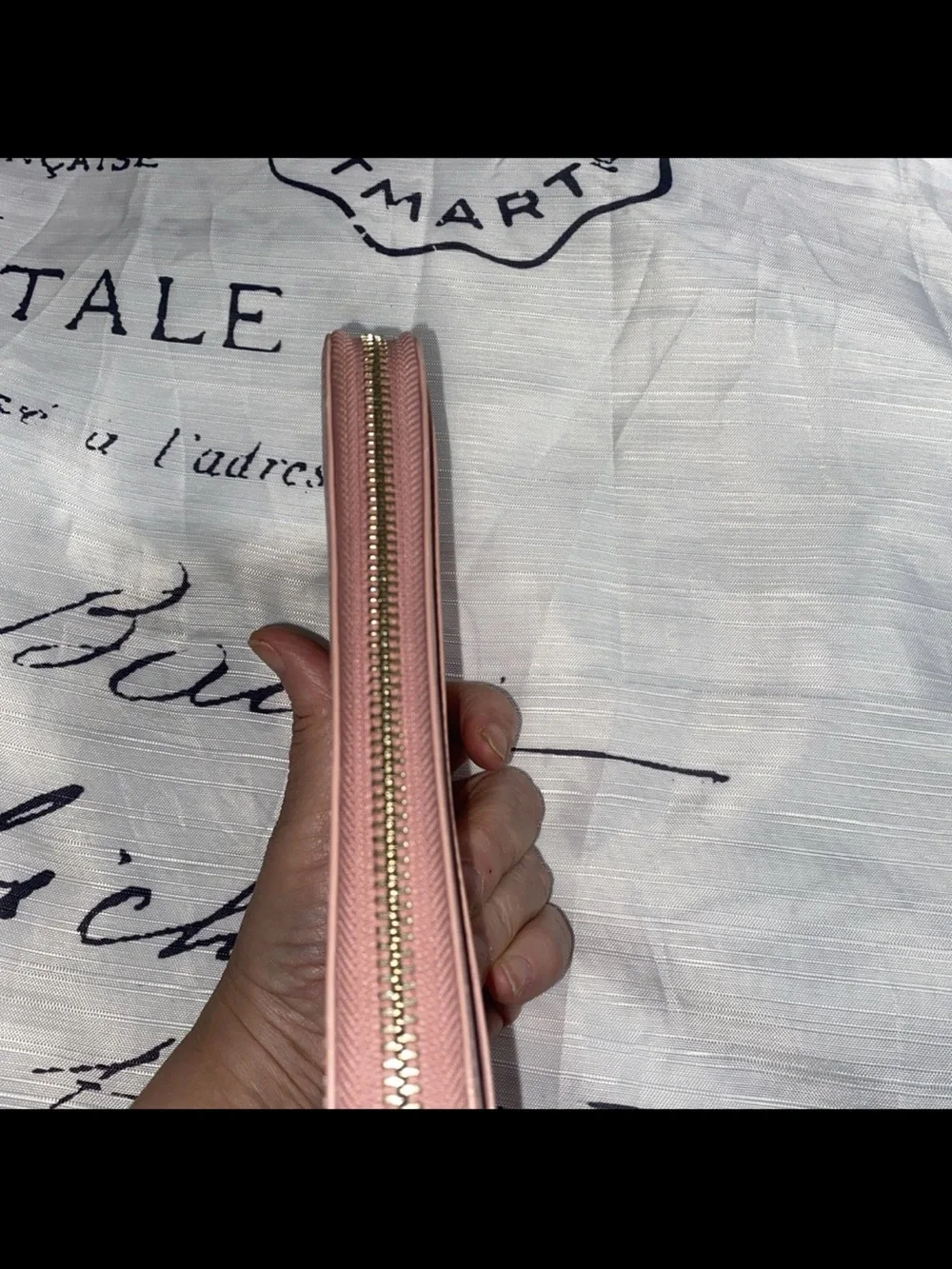 Pink Women's Zip-Around Wallet